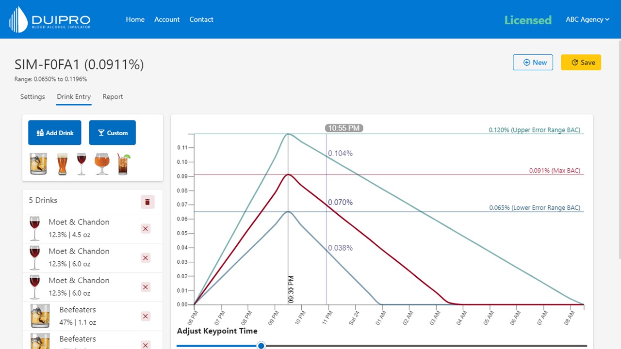 DUI Pro subscriber access view